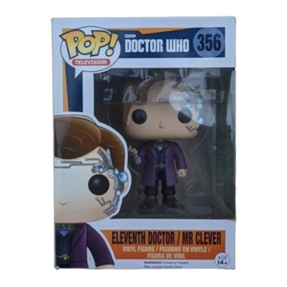 ❌SOLD❌ New IN BOX Funko Pop! Doctor Who 11th DR Mr. Clever Figurine Collectible